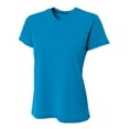 thumbnail image 1 of Ladies' Sprint Performance V-Neck T-Shirt - ELECTRIC BLUE - XS, 1 of 3
