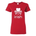 thumbnail image 1 of Ladies St. Patrick's Clover T-Shirt Tee, 1 of 2
