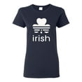 thumbnail image 1 of Ladies St. Patrick's Clover T-Shirt Tee, 1 of 2