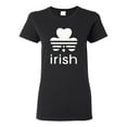 thumbnail image 1 of Ladies St. Patrick's Clover T-Shirt Tee, 1 of 2