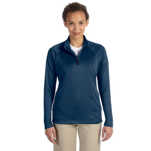 Ladies Stretch Tech-Shell Compass Pullover, Style DG440W