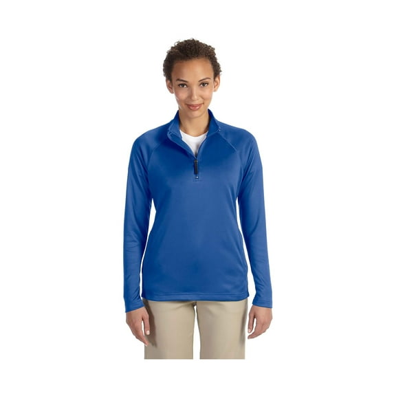 Ladies Stretch Tech-Shell Compass Pullover, Style DG440W
