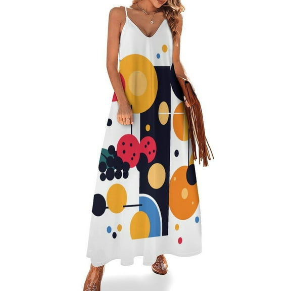 Ladies' Summer Dress Beach Sleeveless Tropical Fruits with Exotic Flavors T-shirt Vest Sun Skirt