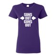 thumbnail image 1 of Ladies Suns Out Guns Out Gym Workout T-Shirt Tee, 1 of 2