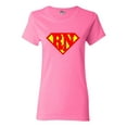 thumbnail image 1 of Ladies Super Nurse RN Registered Nurse Super Hero DT T-Shirt Tee, 1 of 2