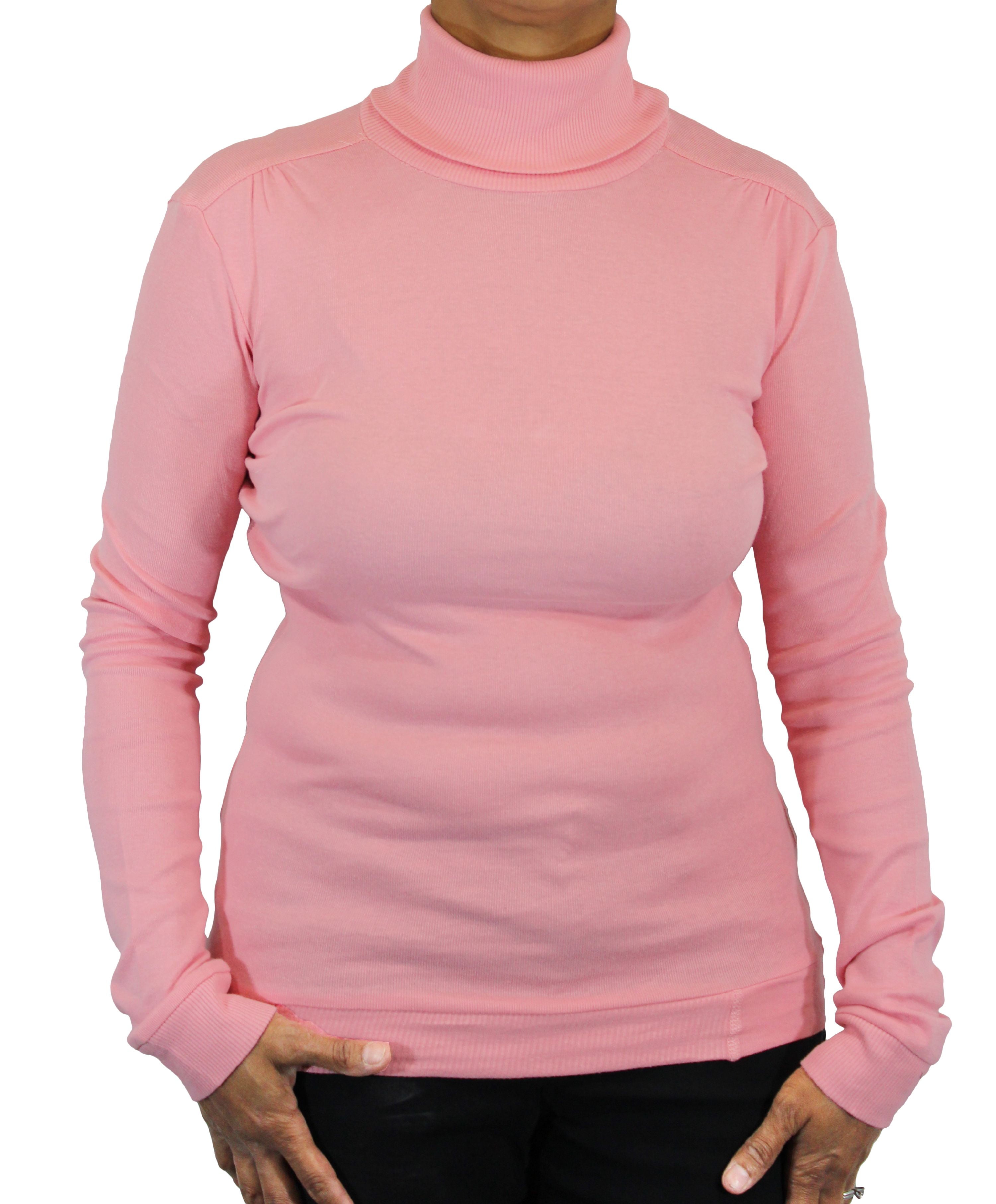 Cotton turtlenecks ladies discount