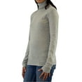 thumbnail image 1 of Ladies Supersoft Cotton Long Sleeve Top Turtleneck, 1 of 2