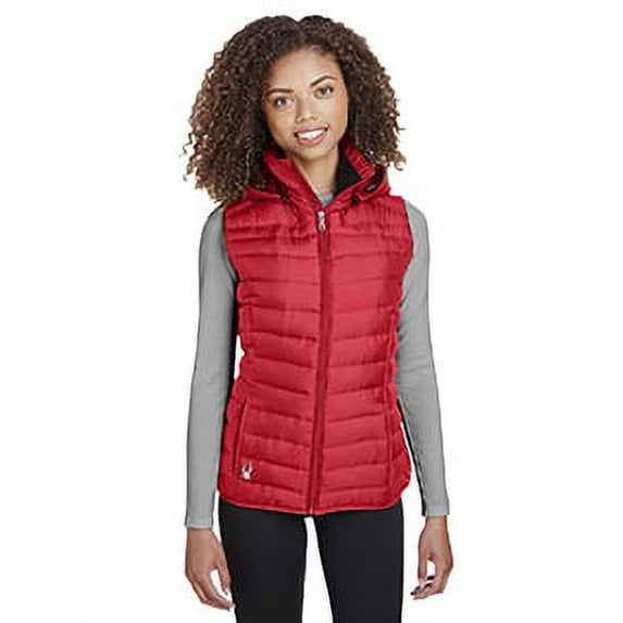 Spyder Ladies' Supreme Puffer Vest - RED - S