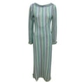 thumbnail image 1 of Ladies Swimsuit Coverup Long Sleeve Hollow Out Knit Beach Dress Full Length Crochet Dress Women Backless Beach Coverup, 1 of 19