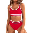 thumbnail image 1 of Ladies Swimwear Tankini Swimsuits for Teens Womens 2 Piece Swimsuits RD1 Sizes S-XL, 1 of 4