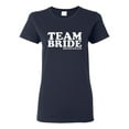 thumbnail image 1 of Ladies Team Bride Bridesmaid T-Shirt Tee, 1 of 2