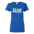 thumbnail image 1 of Ladies Team Bride Bridesmaid T-Shirt Tee, 1 of 2