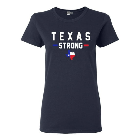 Ladies Texas Strong Map USA Survivor 2017 DT T-Shirt Tee