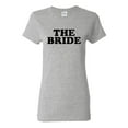 thumbnail image 1 of Ladies The Bride Wedding T-Shirt Tee, 1 of 2