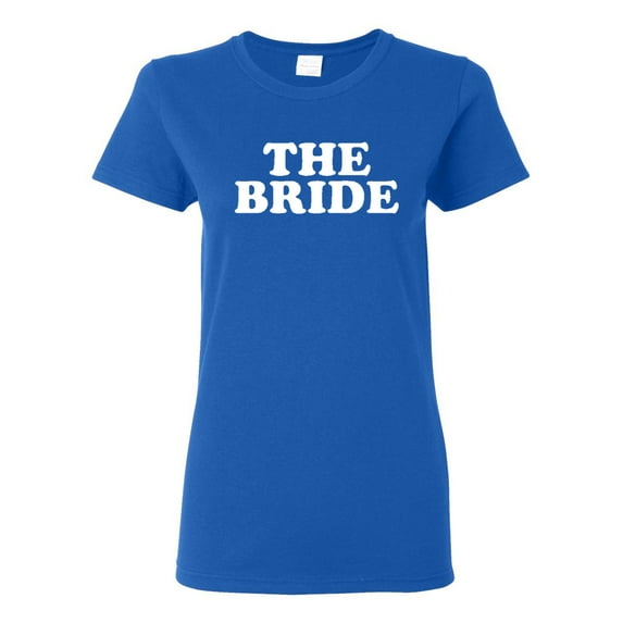 Ladies The Bride Wedding T-Shirt Tee