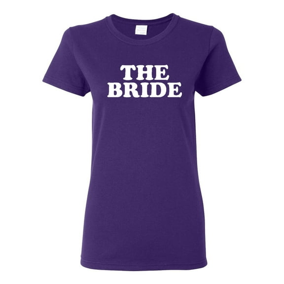 Ladies The Bride Wedding T-Shirt Tee