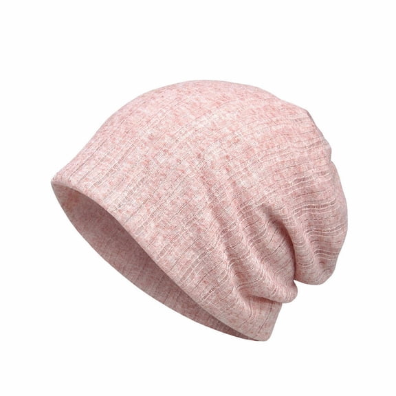Ladies Thin Slouchy Beanie Hat Breathable Hollow Cap Neck Scarf Wrap Multi-Use