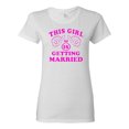 thumbnail image 1 of Ladies This Girl Is Getting Married T-Shirt Tee, 1 of 2