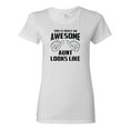 thumbnail image 1 of Ladies This Is What An Awesome Aunt Looks Like T-Shirt Tee, 1 of 2