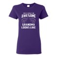 thumbnail image 1 of Ladies This Is What An Awesome Grandma Looks Like T-Shirt Tee, 1 of 2