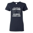 thumbnail image 1 of Ladies This Is What An Awesome Grandma Looks Like T-Shirt Tee, 1 of 2