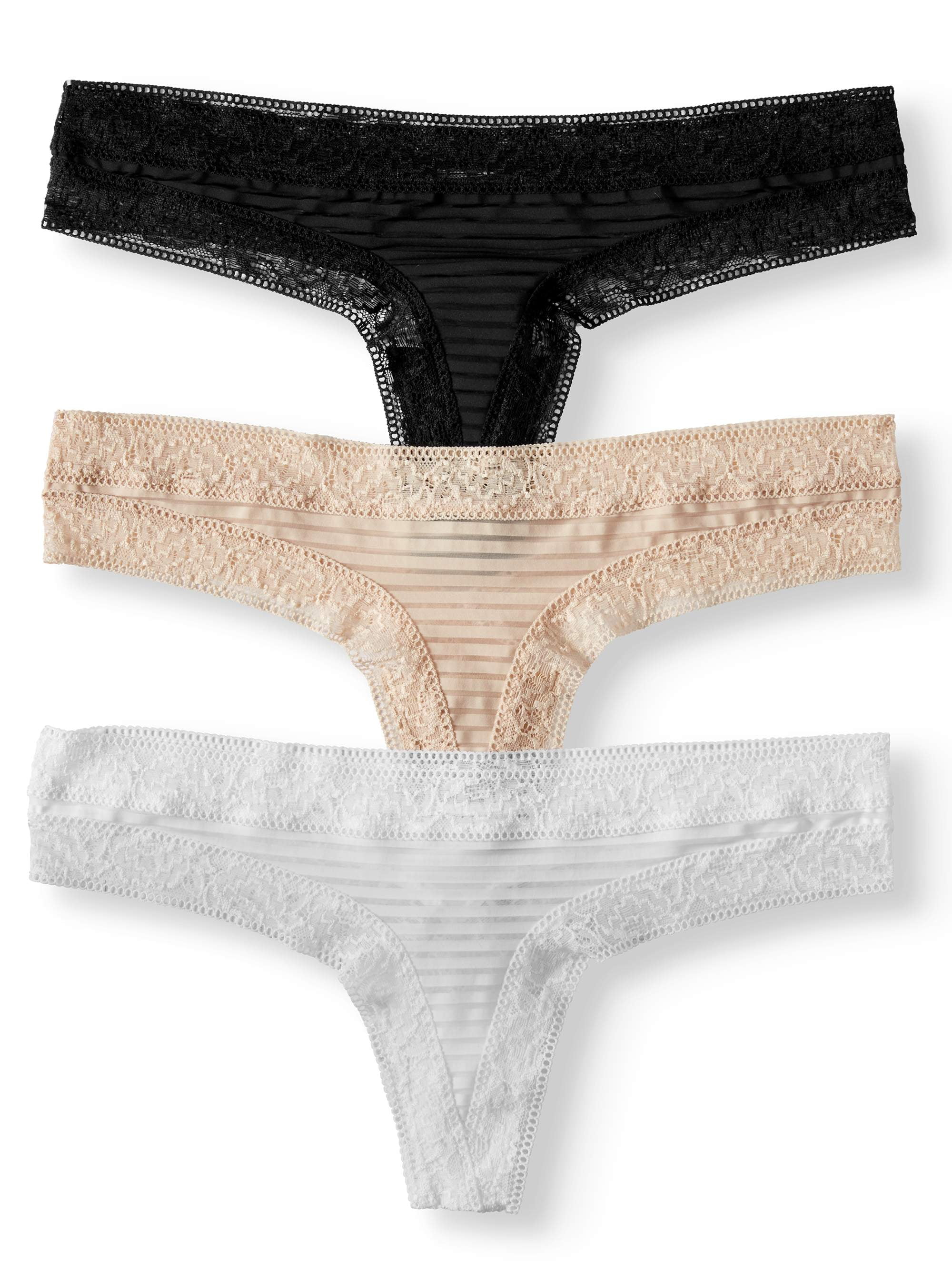 Sexy Lace Thong Panties 3 Pack String Womens Underwear Underwear For Solid  Tanga Mujer Transparent Femme Lingerie 220511 From Long005, $5.29