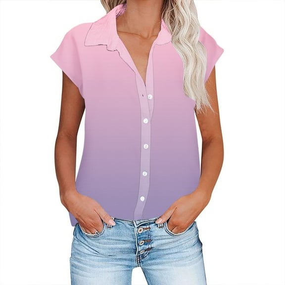 Ladies Tops And Blouses Sleeveless Womens Summer Shirts with Sleeves Summer Tops for Women Over 50 Women Outfits Sets Tummy Control