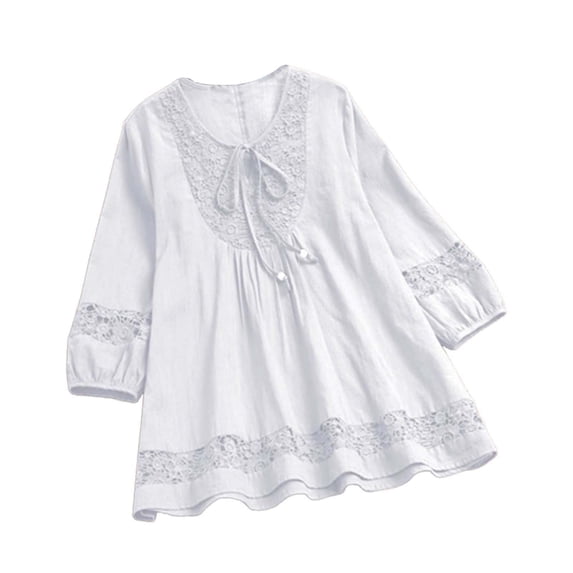 Ladies Tops And Blouses Womens Plus Size Long Sleeve Shirts Pleated Tunic Tops Fashion Clothing