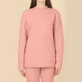 thumbnail image 1 of Ladies' Tops Are Elegant And Casual. Padded Round Neck Fashionable Warm Long Sleeved Pullover Autumn Clothes Tall Thermal Shirts for Men Turtle Neck Top for Men Thermal Heavy Weight Thermals Soft, 1 of 3