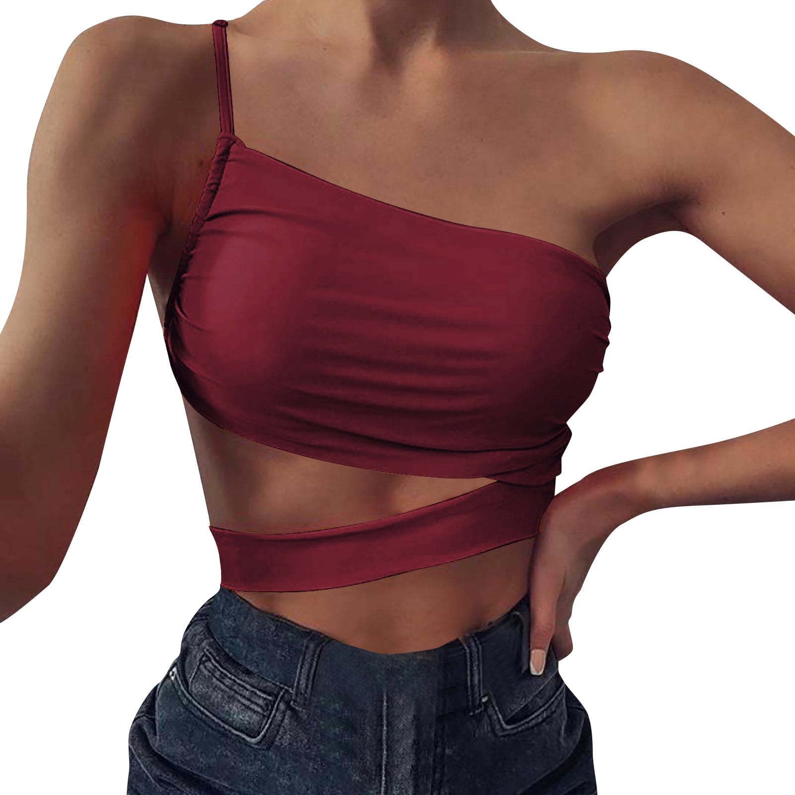 Ladies' Tops Irregular Camisole Cross-border European And American