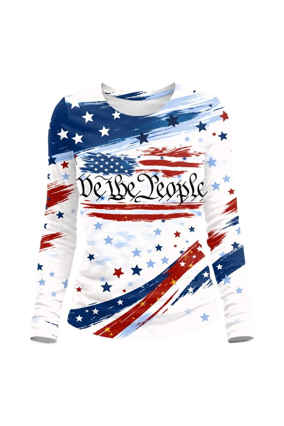 Ladies Tops and Blouses Long Sleeve Soft Breathable Fabric Loose Fit Season Petite Clothing for Women,White,S