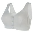 thumbnail image 1 of Ladies Traceless Comfortable No Steel Ring Breathable Gathering Bra Woman Underwear, 1 of 4