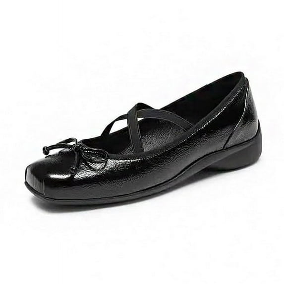 Ladies' Trendy Mary Jane Flats, Platform Sole, Buckle Strap
