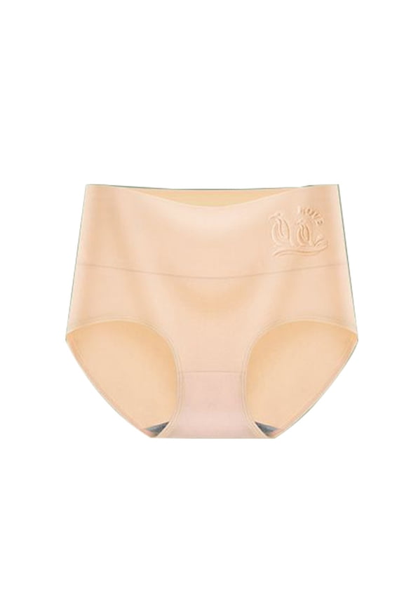 Ladies Trendy Trim No-Show Bikini Briefs Lightweight Seamless Underwear Soft Daily Postpartum Disposable Underwear