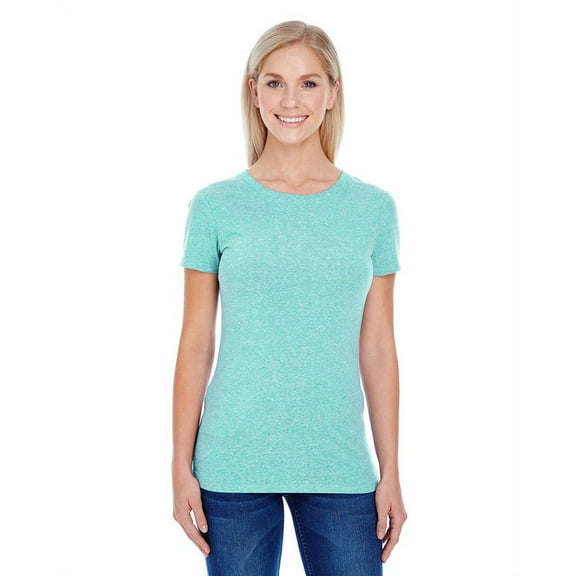 Ladies' Triblend Short-Sleeve T-Shirt - MINT TRIBLEND - 2XL