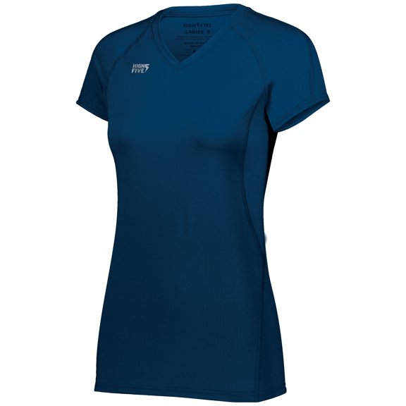 Ladies TruHit Short Sleeve Jersey - M / NAVY by HIGH FIVE