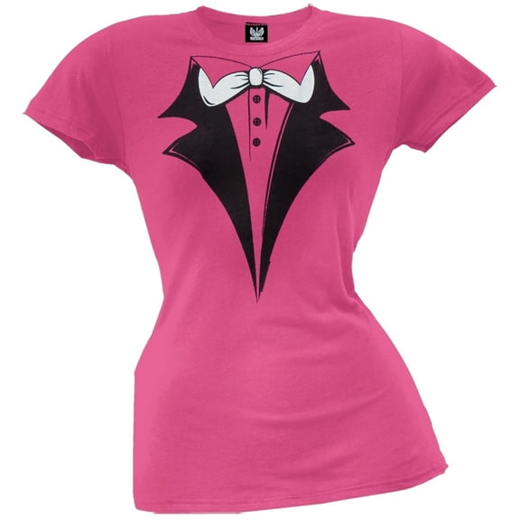 Ladies Tuxedo Juniors T-Shirt
