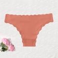 thumbnail image 1 of Ladies Underwear Panties Cotton Womens Seamless Fitness Running Gym Panties Ladies Sports Solid Thong Underwear Bikini Briefs XL, 1 of 3