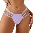 thumbnail image 1 of Ladies Underwear Panties - Women's Menstrual Panties 4 Layer Leakproof Menstrual Panties Menstrual Bi Panties Menstrual Panties Light Flow, Seamless Underwear for Women,Color: Purple Size: XS, 1 of 4