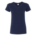 thumbnail image 1 of Ladies' V-Neck Fine Jersey T-Shirt, 1 of 4