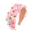 thumbnail image 1 of Elegant Ladies Valentine Headbands Fabric Wide Edge Hair Clips for Women Party Accessories, 1 of 8