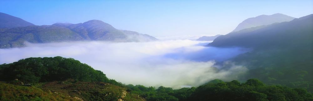 Ladies View Killarney Co Kerry Ireland Canvas Art - The Irish Image Collection  Design Pics (44 x 14)