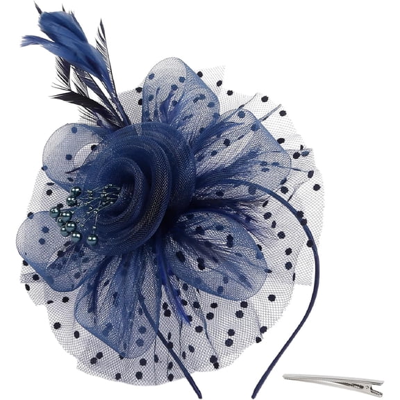 Ladies Vintage Tea Party Hat Party Prom, Vintage Style Mesh Headdress, Bridal Headpiece