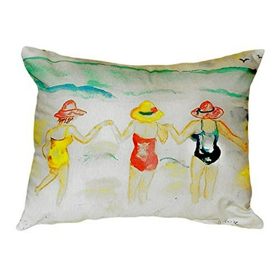 Ladies Wading No Cord Pillow 16x20
