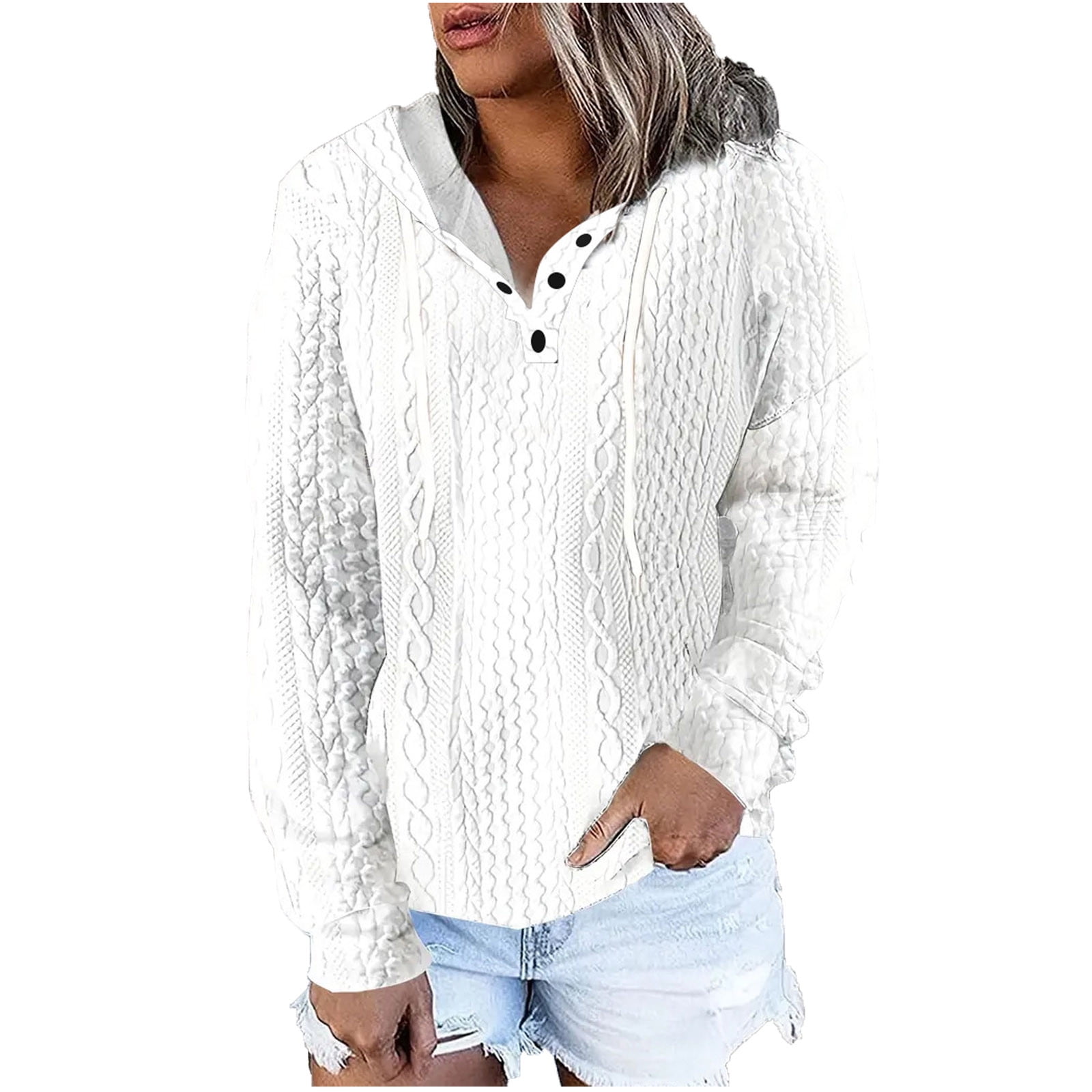 売れ筋商品|||オルセン カットソー トップス レディース Women's Waffle Knit Pullover White Waffle Crewneck Sweatshirt For Women | J.Crew
