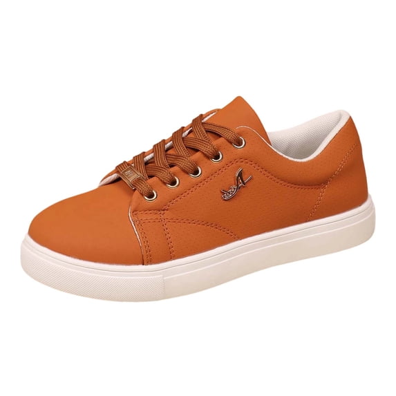 Ladies Walking Shoes with Arch Support Comfortable Daily Errands Breathable Leather On Walking Shoes Soft Sole Comfortable Casual Lace Up Loafers For Everyday Wear