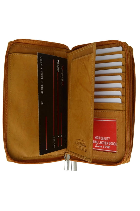 Ladies' Wallet With Double Zipper