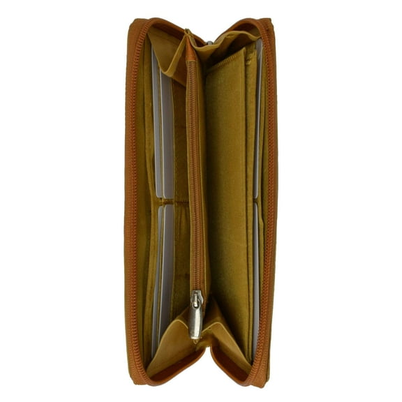 Ladies' Wallet With Single Zipper