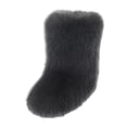 thumbnail image 1 of YLYL Women's Mid Calf Boots Fuzzy Fluffy Furry Warm Fur Lined Round Toe Winter Snow Boots Flat Shoes, 1 of 4