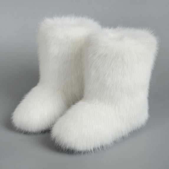 Ladies' Warm And Slip Border Imitation Midsole Imitation Winter Boots
